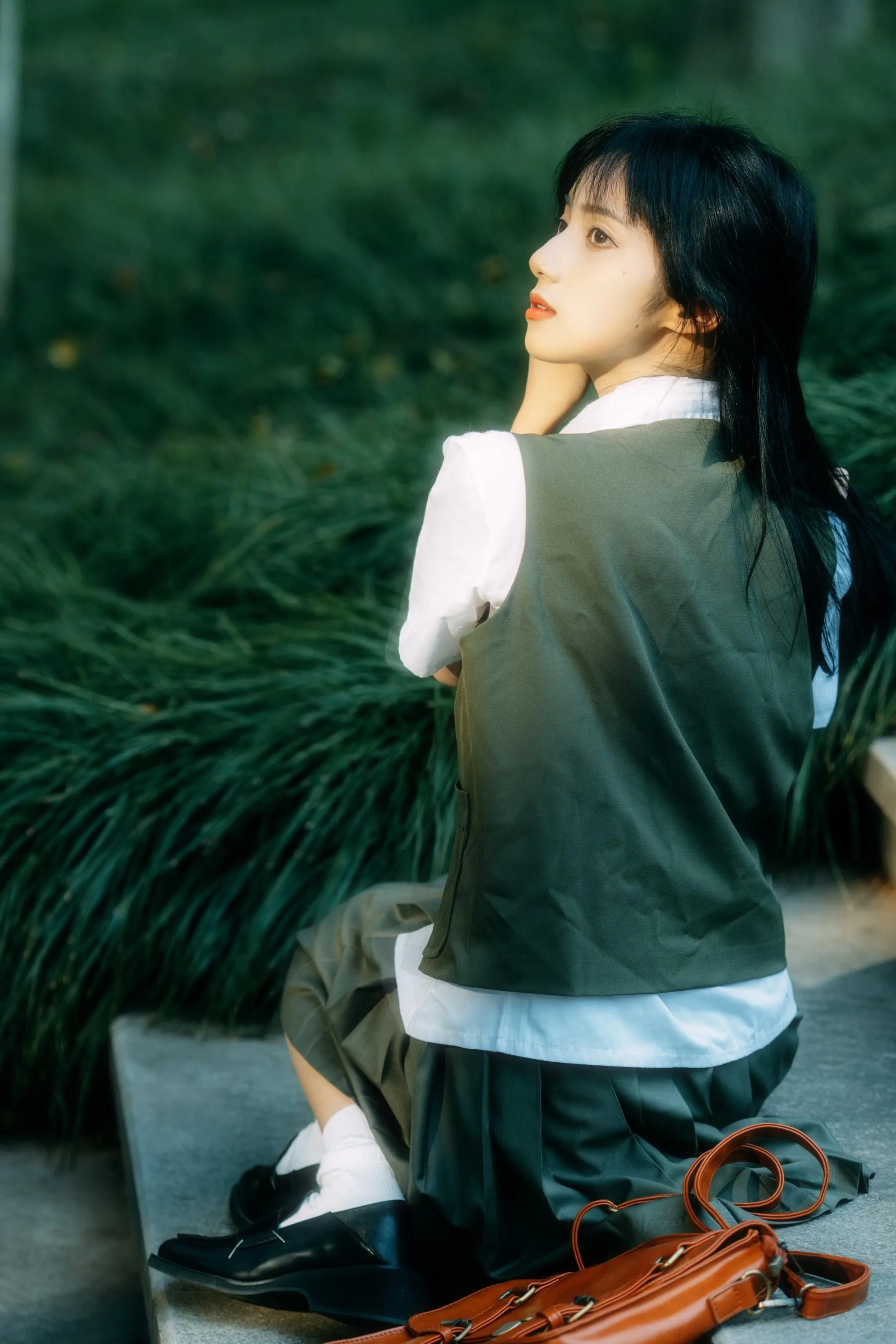 [YITUYU艺图语]2021.11.26 绿色心情 月半了吧 [25P]插图5